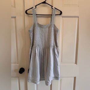 Aritzia Wilfred “La Boheme” dress blue size S